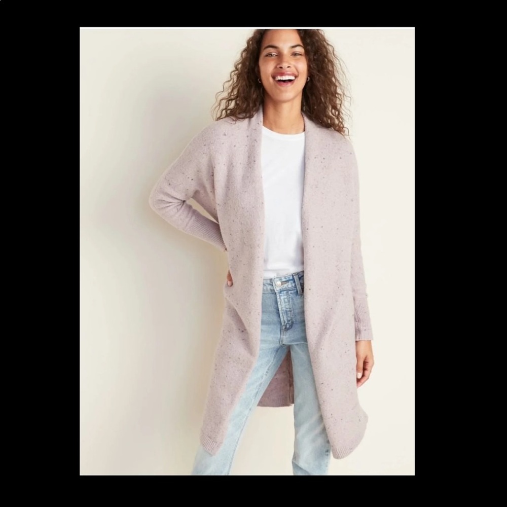Old Navy long open front cardigan